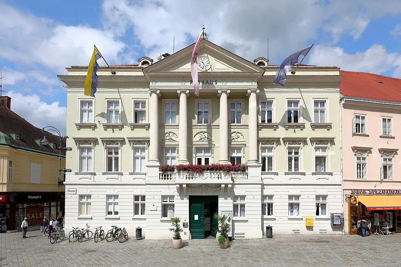 Town hall in Baden bei Wien