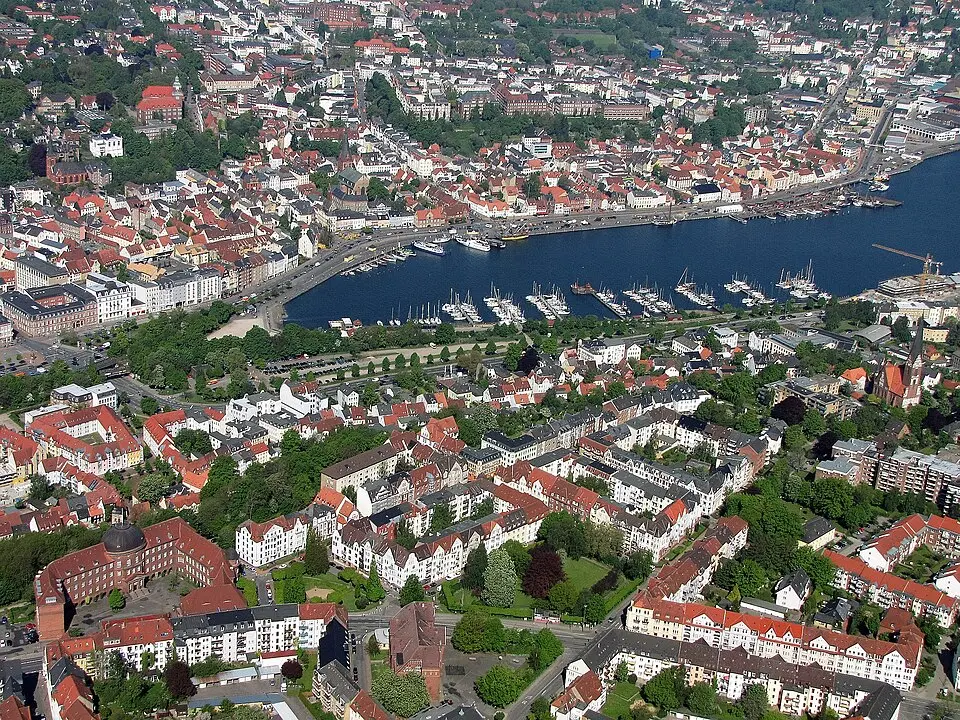 Flensburg – city view