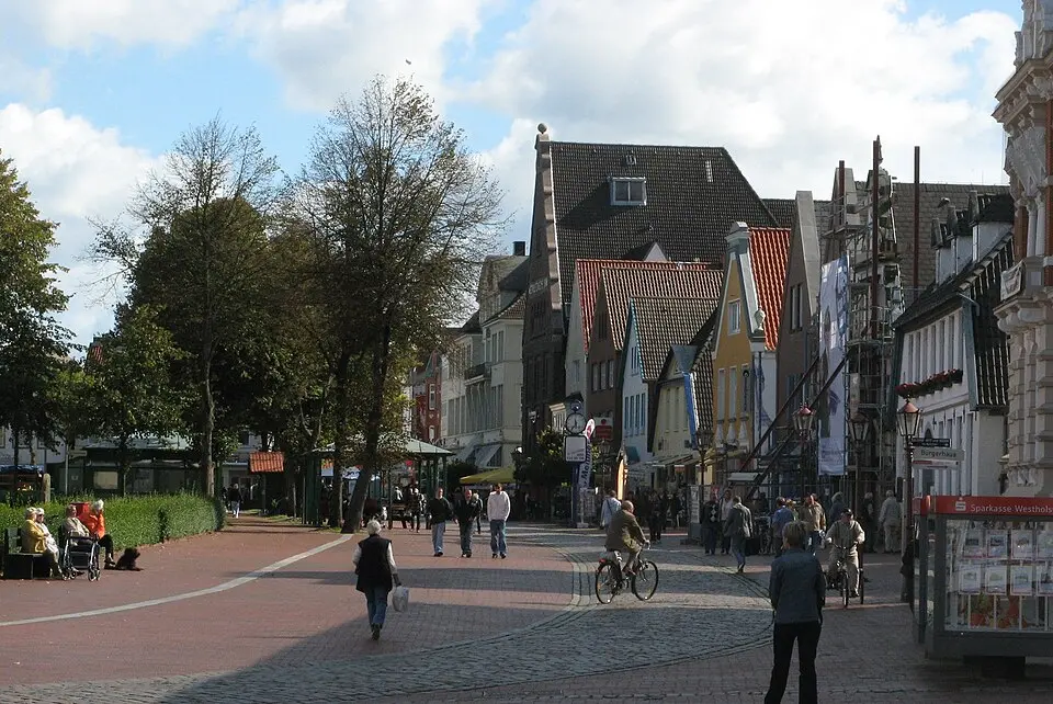 Heide – city view