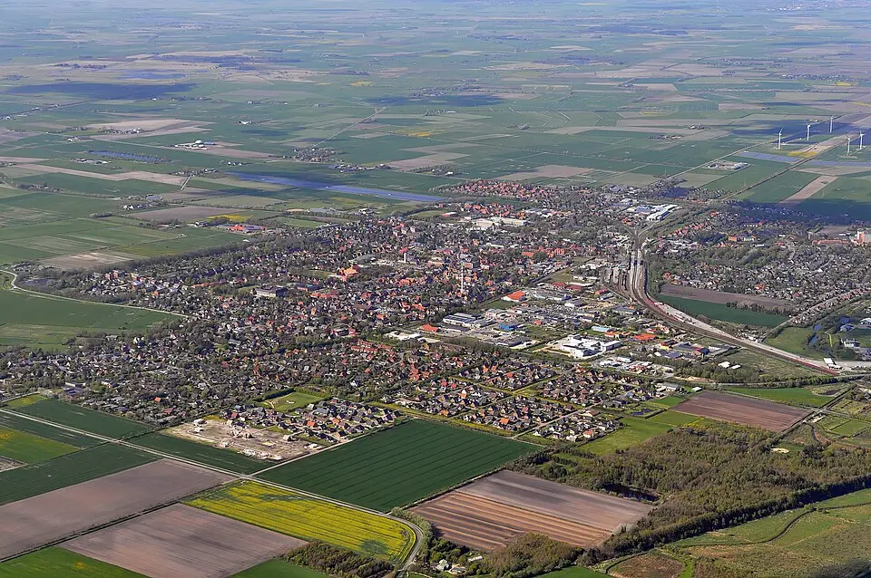Niebüll – city view