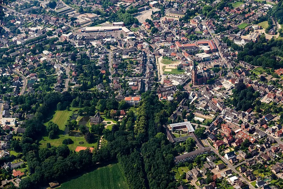 Rhede – city view