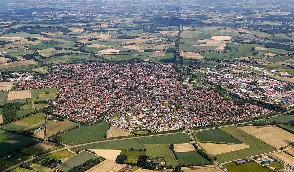Olfen – city view