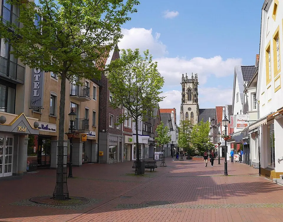 Oelde – city view