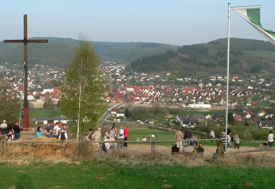 Lügde – city view