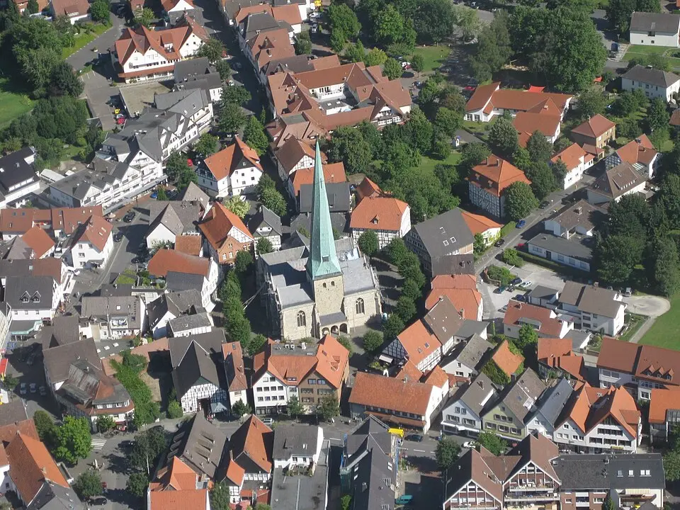 Delbrück – city view