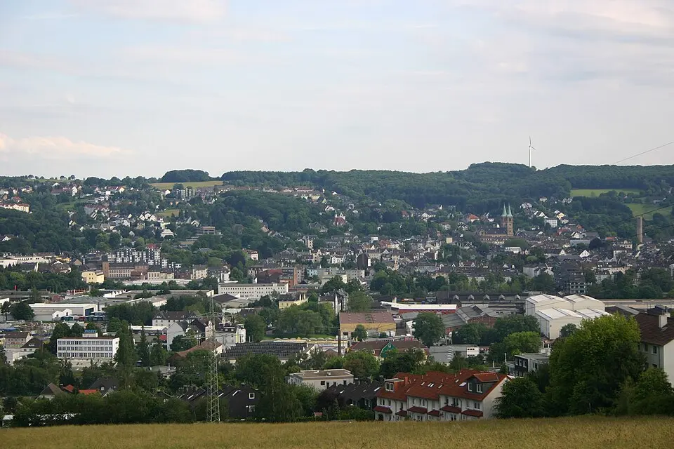 Schwelm – city view