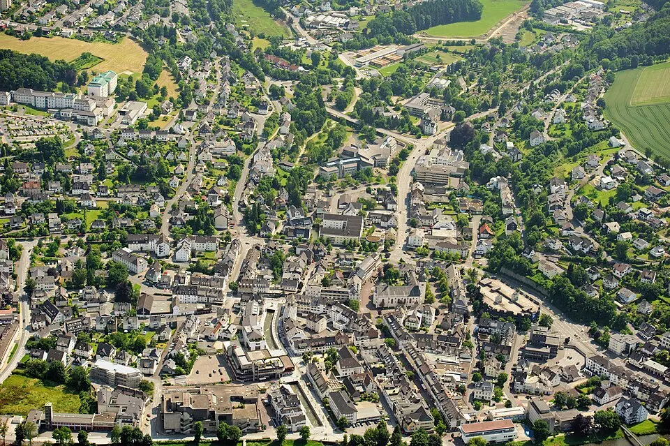 Meschede – city view
