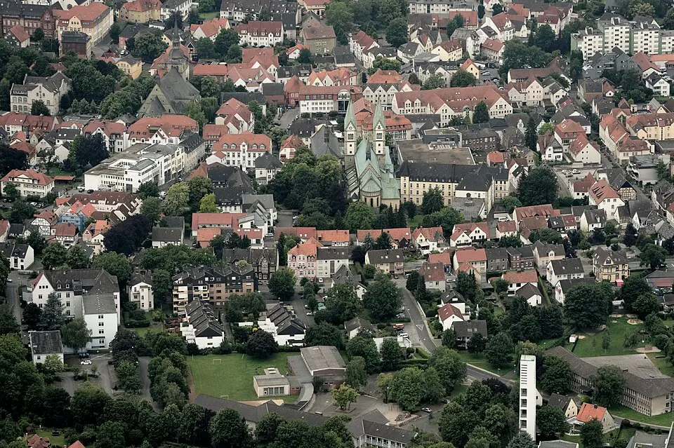 Werl – city view
