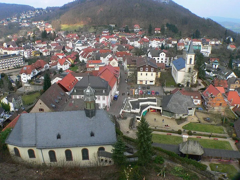 Lindenfels – city view