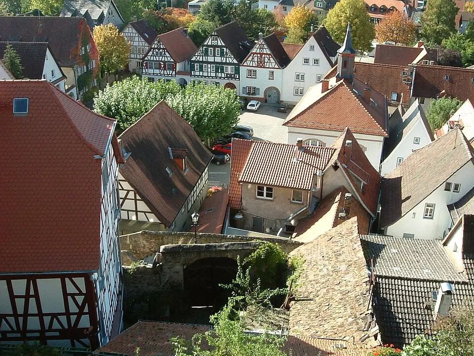 Zwingenberg – city view