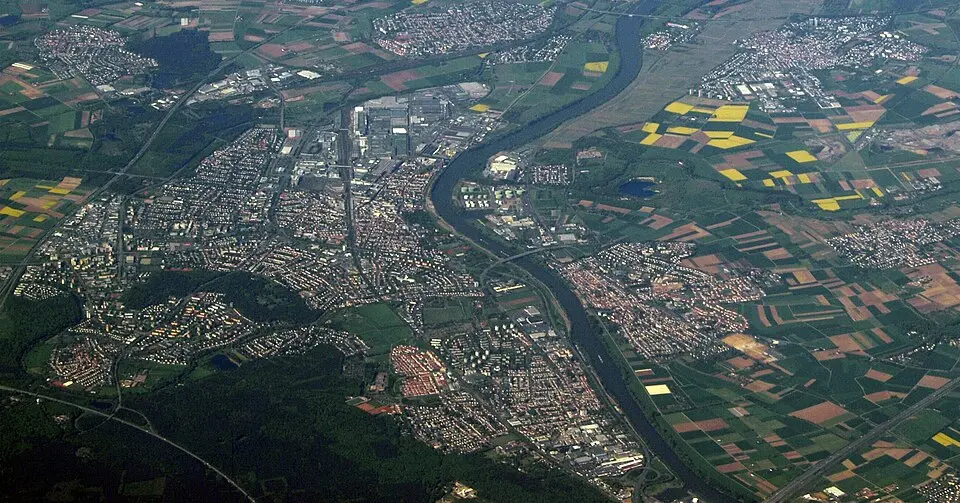 Rüsselsheim am Main – city view
