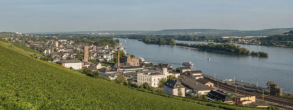 Rüdesheim am Rhein – city view