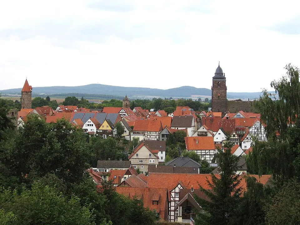 Grebenstein – city view