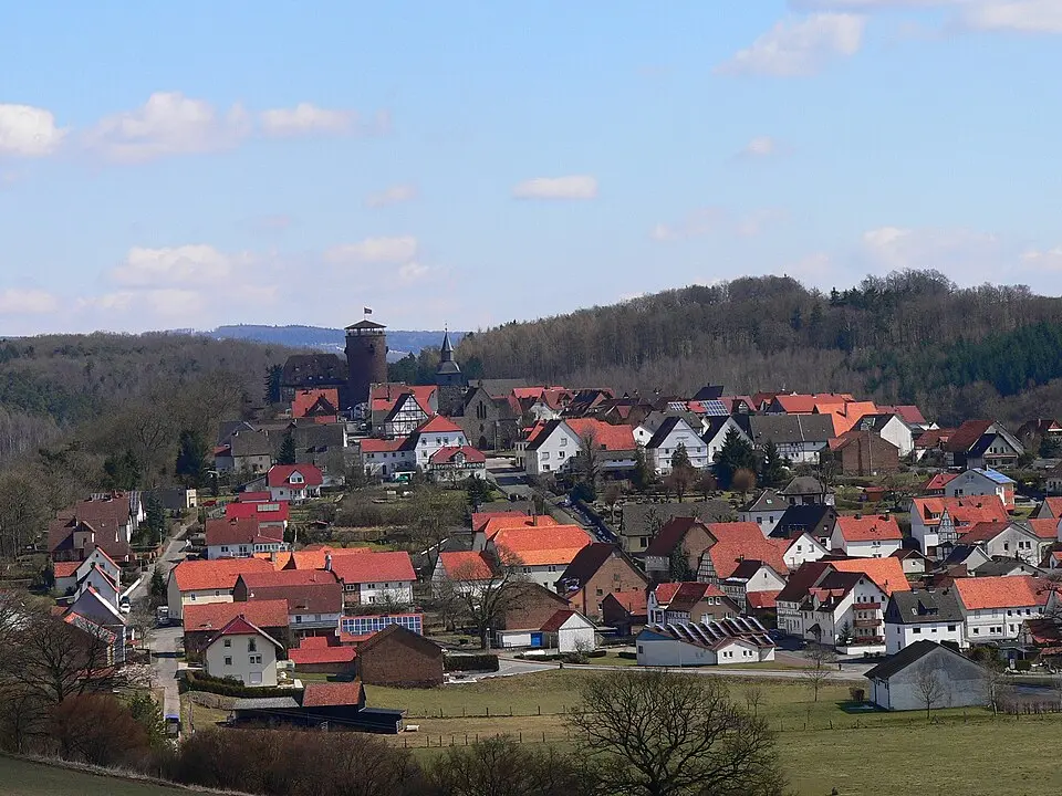 Trendelburg – city view