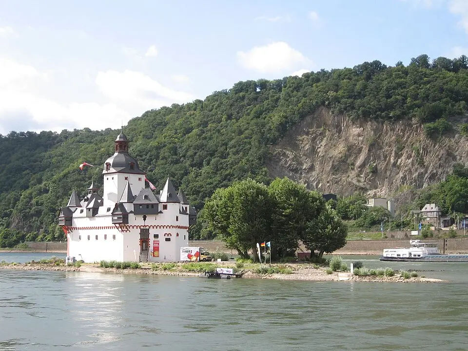 Kaub – city view