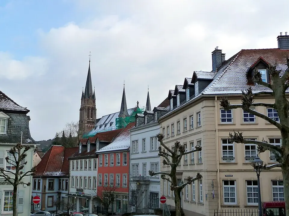 Kusel – city view