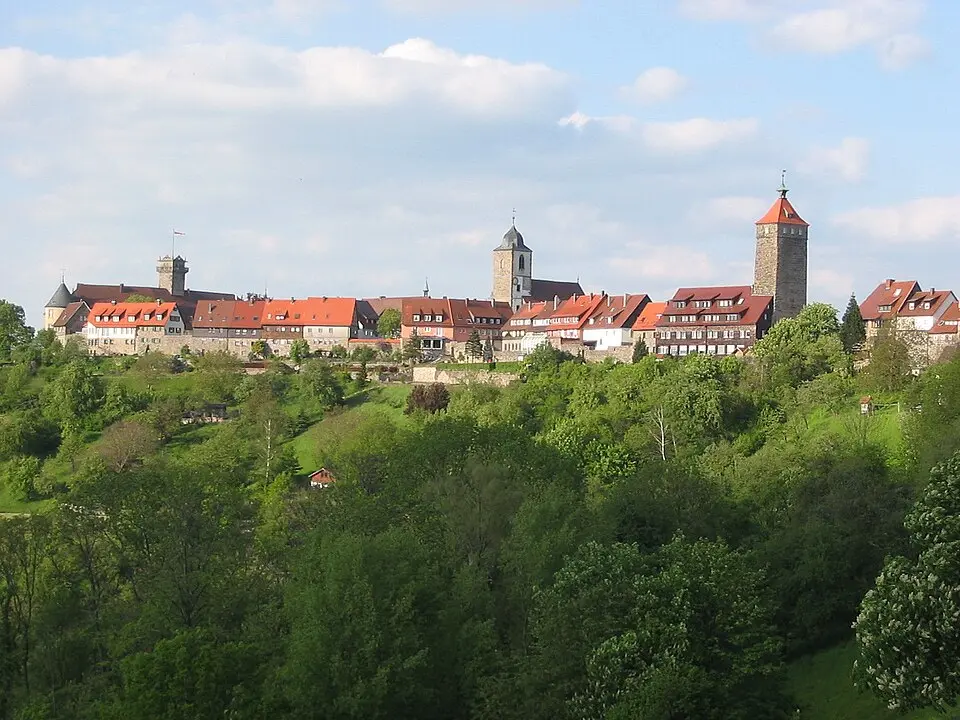 Waldenburg – city view