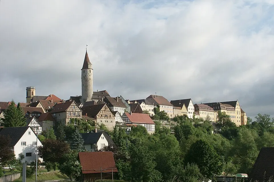 Kirchberg an der Jagst – city view