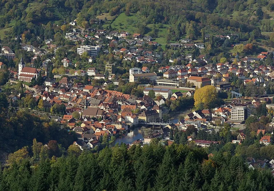 Gernsbach – city view