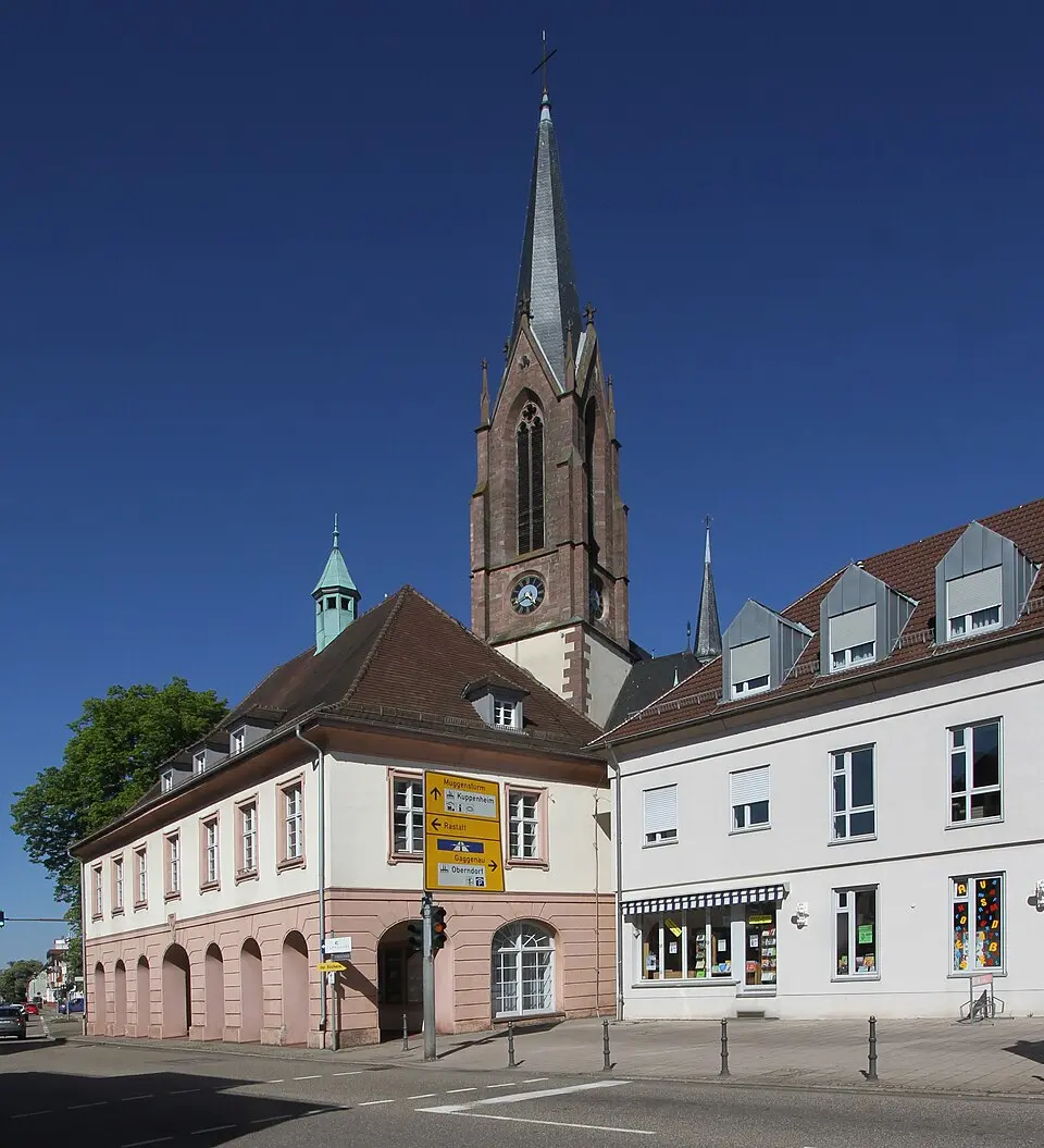 Kuppenheim – city view