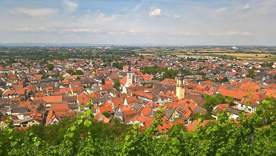 Schriesheim – city view