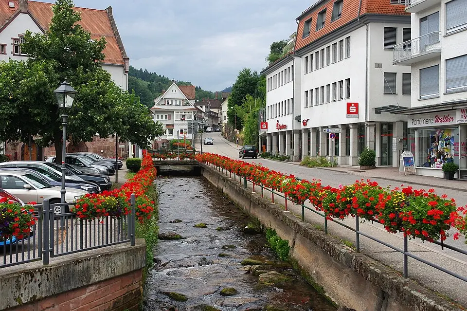 Bad Herrenalb – city view