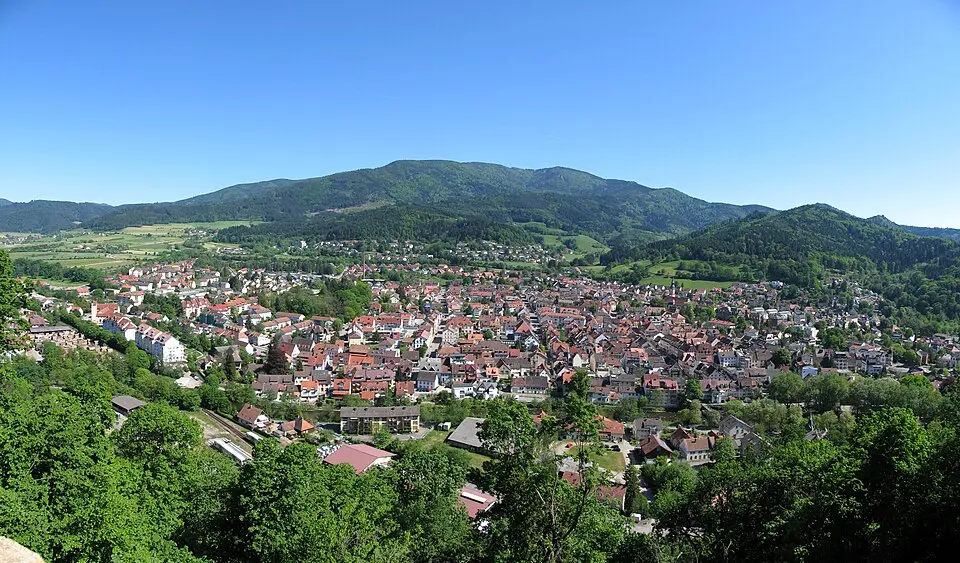 Waldkirch – city view