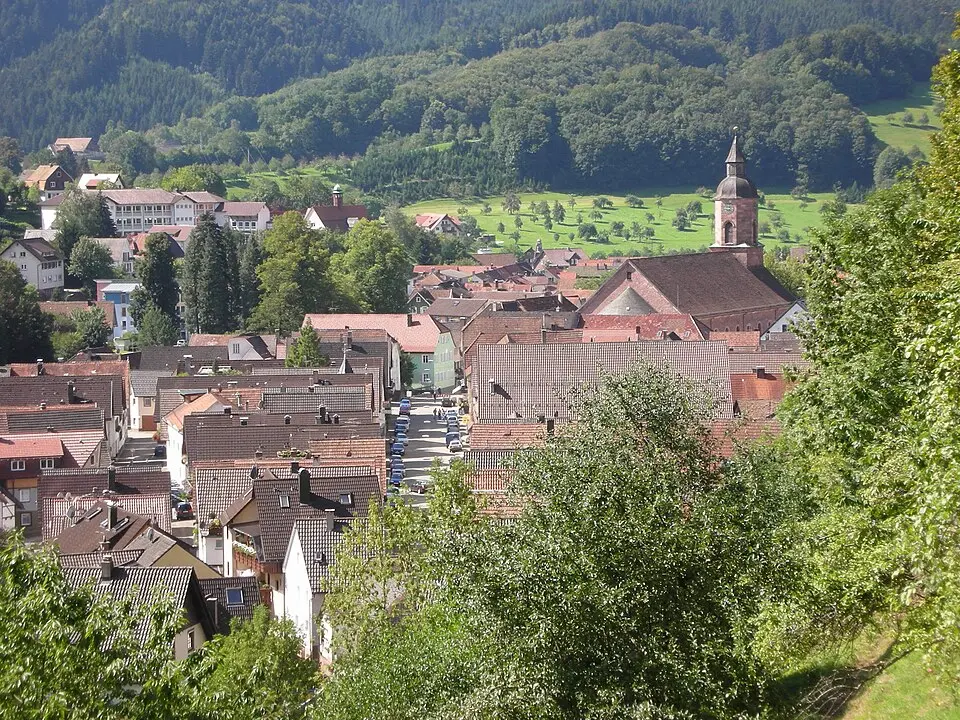 Oppenau – city view