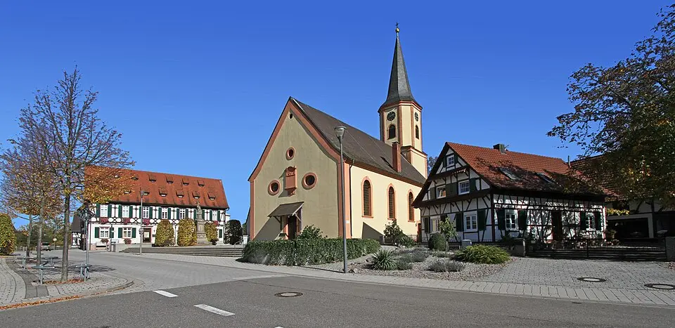 Rheinau – city view