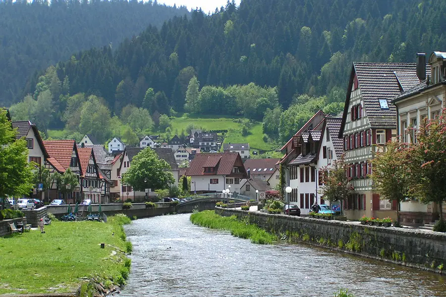 Schiltach – city view