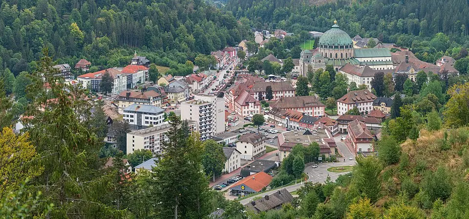 St. Blasien – city view