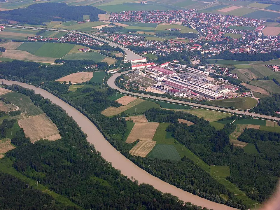 Töging a.Inn – city view