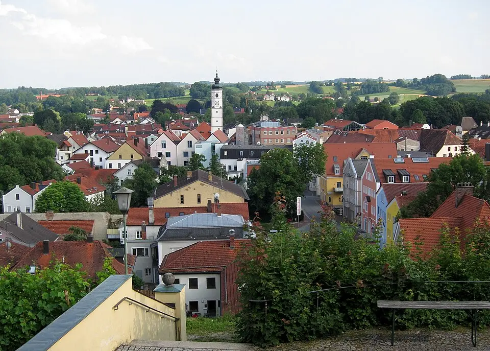 Dorfen – city view