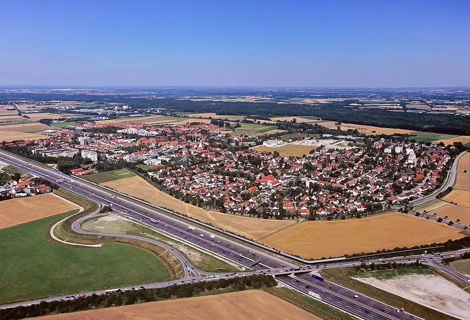 Garching b.München – city view