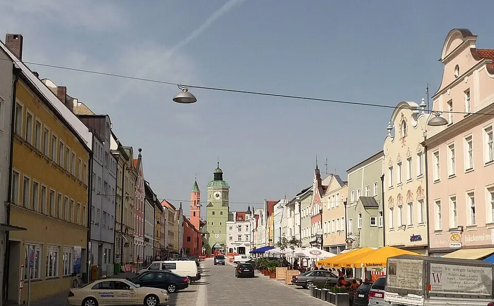 Vilsbiburg – city view