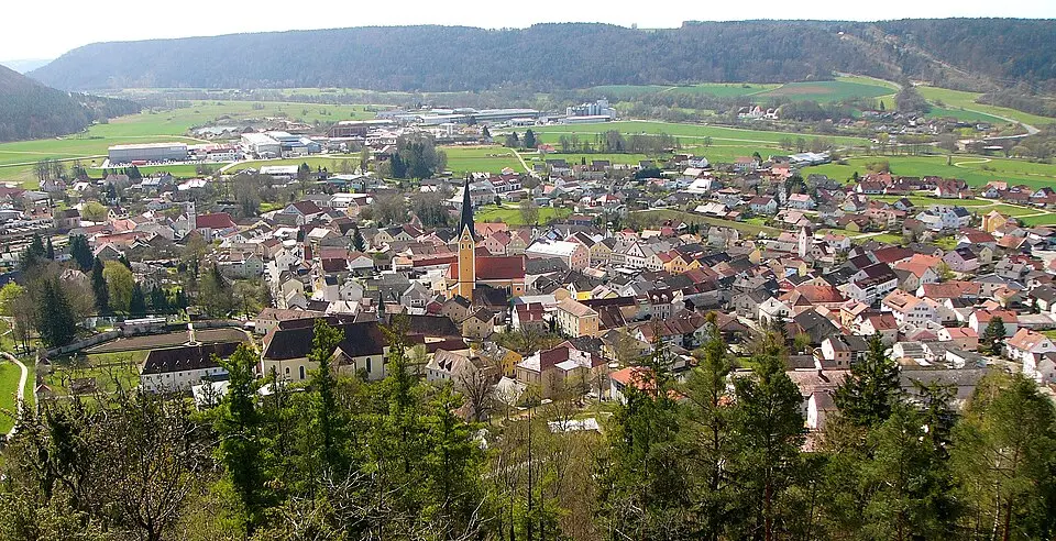 Dietfurt a.d.Altmühl – city view