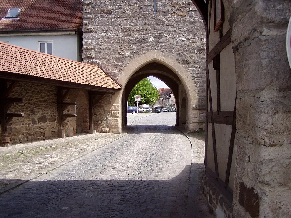 Schlüsselfeld – city view