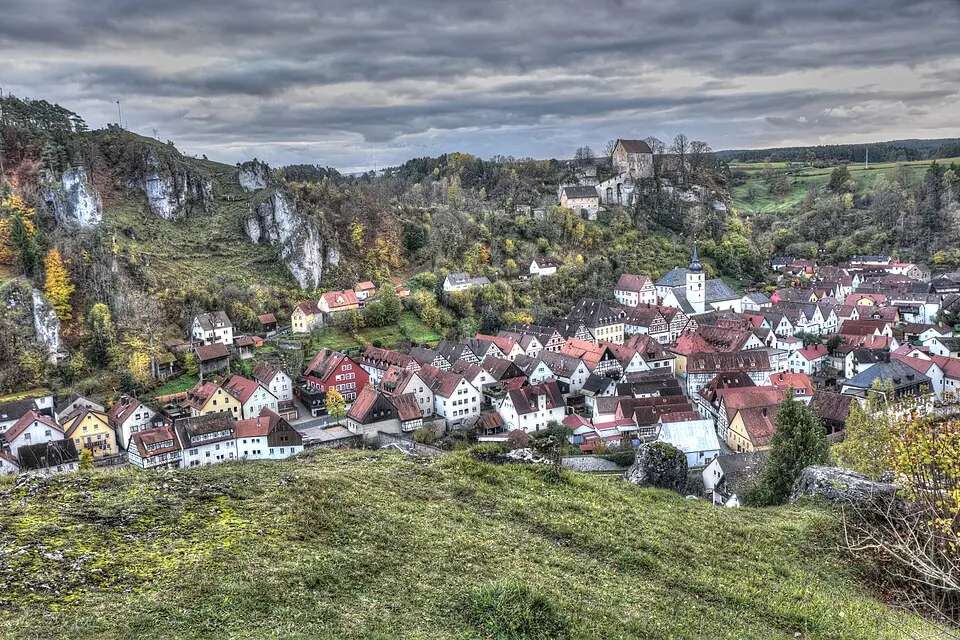 Pottenstein – city view