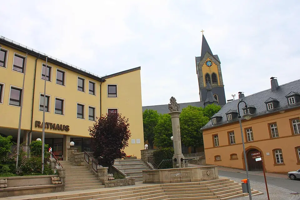 Helmbrechts – city view