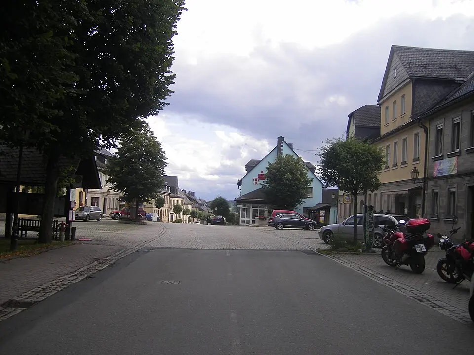 Teuschnitz – city view
