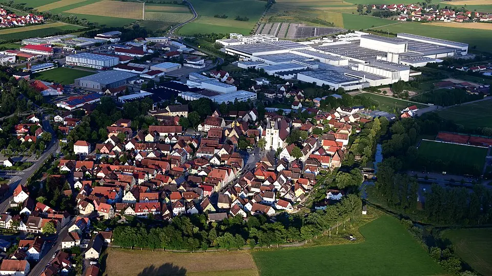 Herrieden – city view
