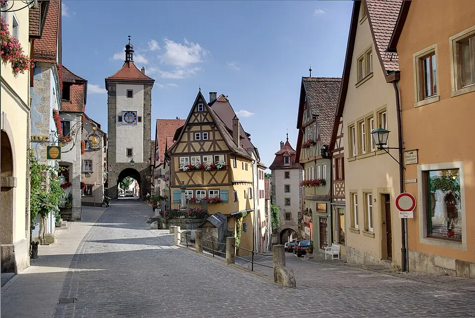 Rothenburg ob der Tauber – city view