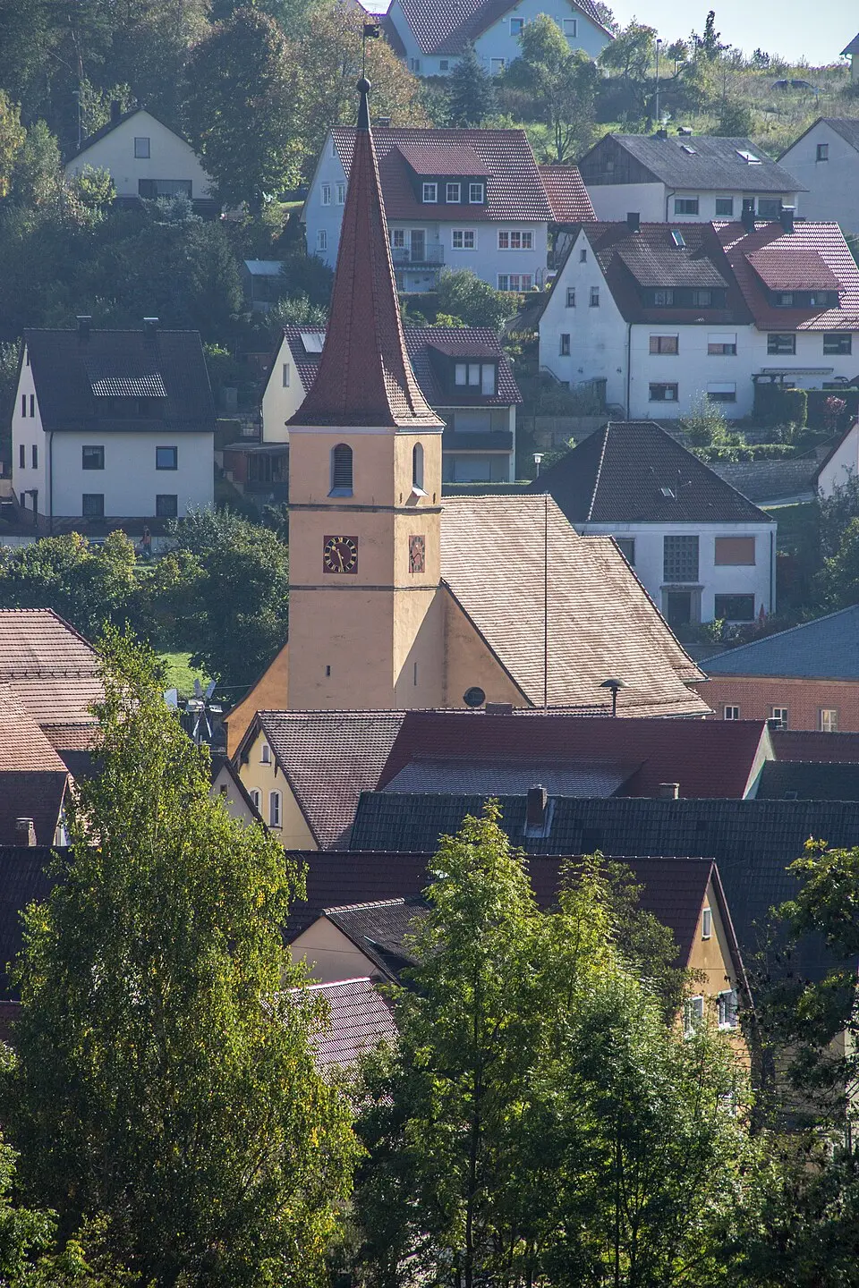 Velden – city view