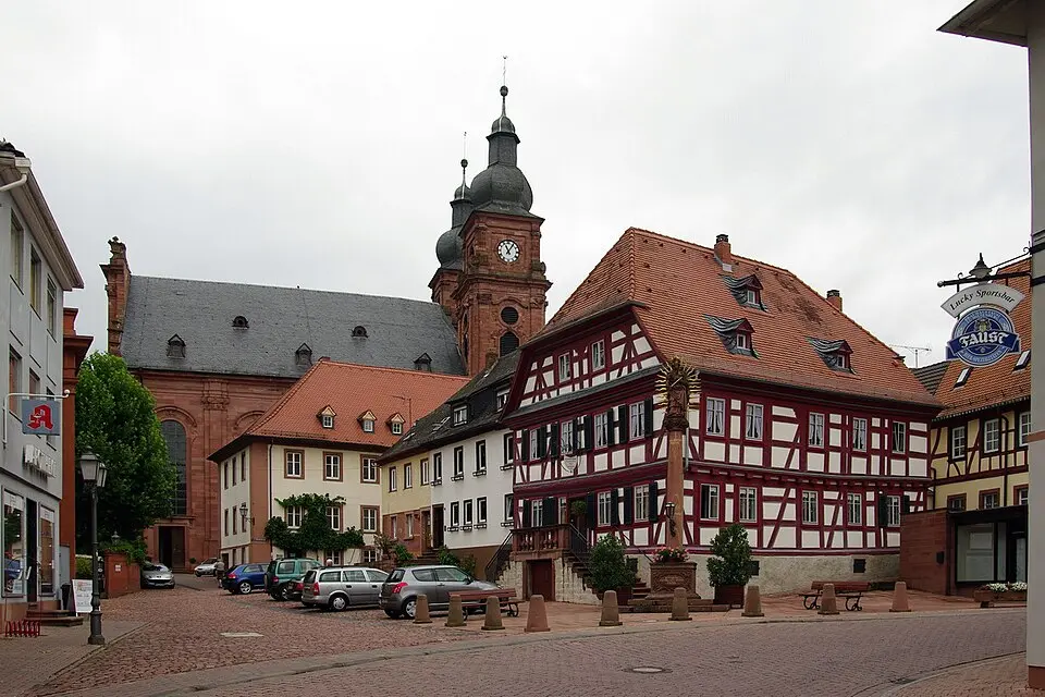 Amorbach – city view