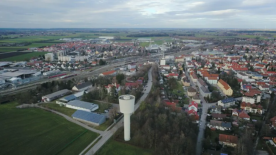Buchloe – city view
