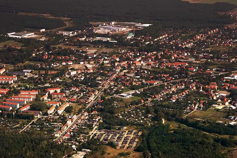 Großräschen/Rań – city view