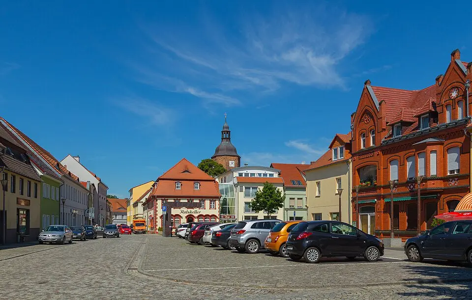 Vetschau/Spreewald / Wětošow/Błota – city view