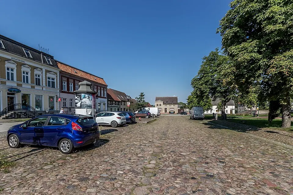 Brüssow – city view