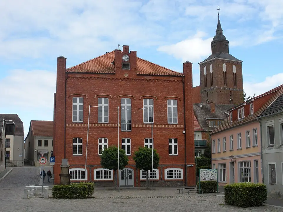 Altentreptow – city view