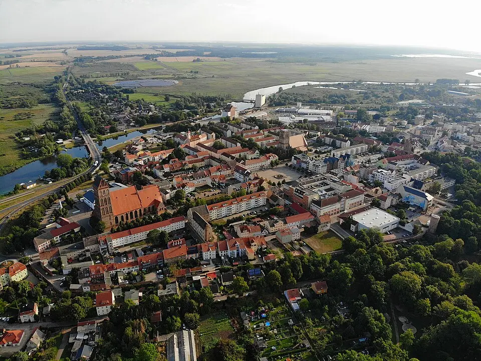 Anklam – city view